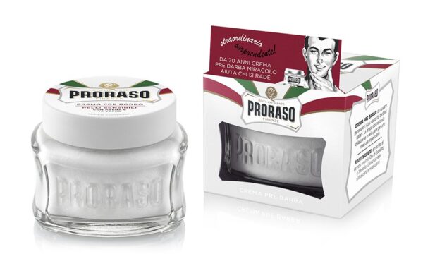 PRORASO PRE SHAVE SENSITIVE WHITE 100ML