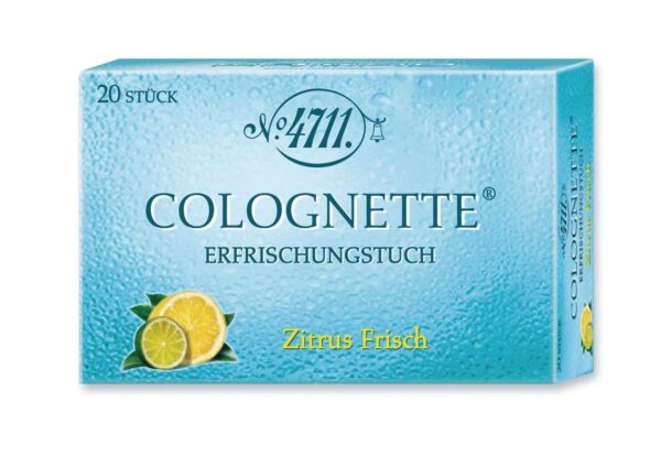 4711 COLOGNETTE TISSUES CITRUS 20 PCS