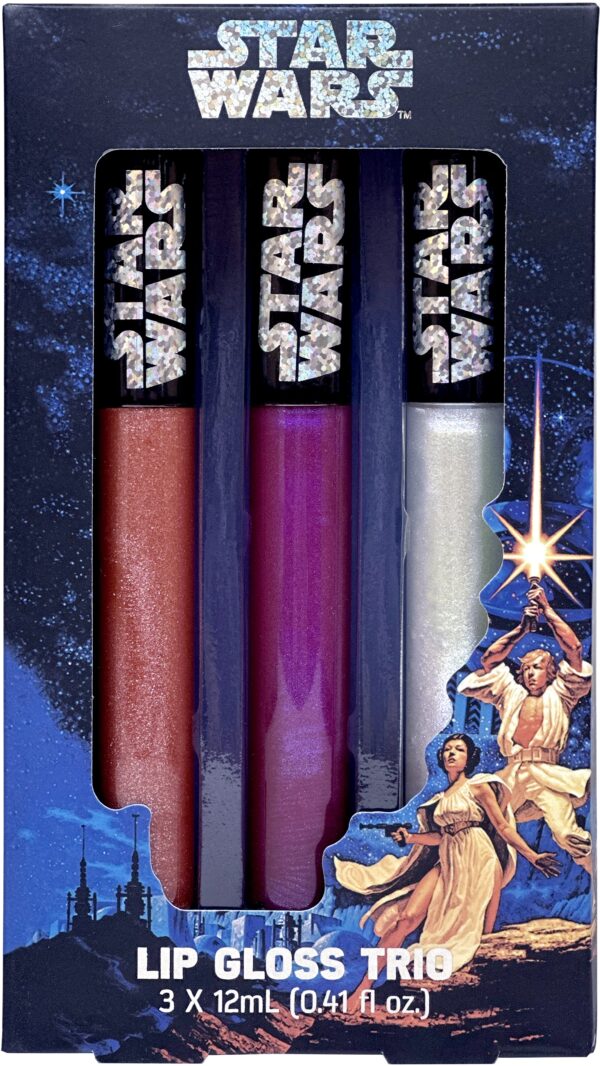 STAR WARS LIP GLOSS 3 x 12mL