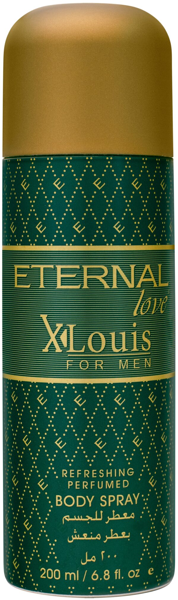 ETERNAL LOVE 200ML BODY SPRAY X-LOUIS MEN