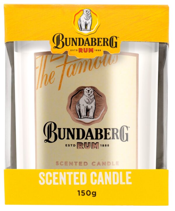 BUNDABERG RUM CANDLE 150G