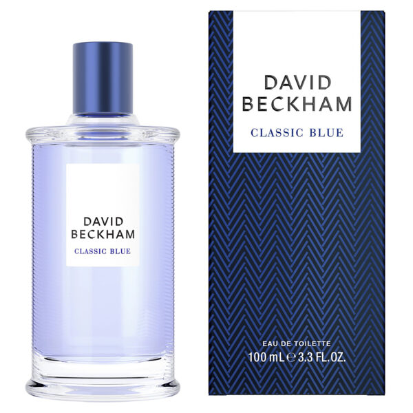 DAVID BECKHAM CLASSIC BLUE EDT 100ML SPRAY (NEW SIZE)