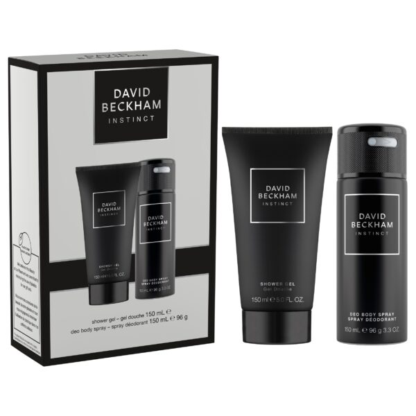 DAVID BECKHAM INSTINCT SET - DEO 150ML + SHOWER GEL 150ML