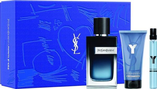 YVES SAINT LAURENT Y FOR MEN EDP 100ML + 10ML + SG 50ML