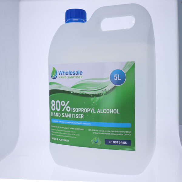 WHS HAND SANITISER 80% ALCOHOL 5000ML - Image 3