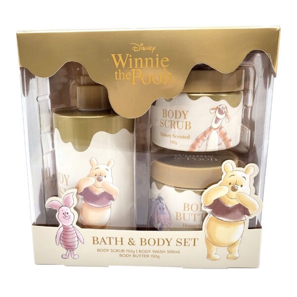 WINNIE THE POOH BATH & BODY SET 3 x 12mL
