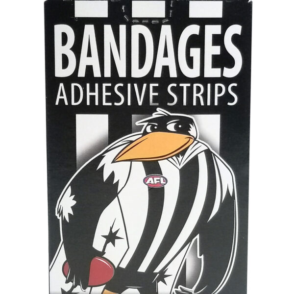 AFL MASCOT BANDAGES - COLLINGWOOD