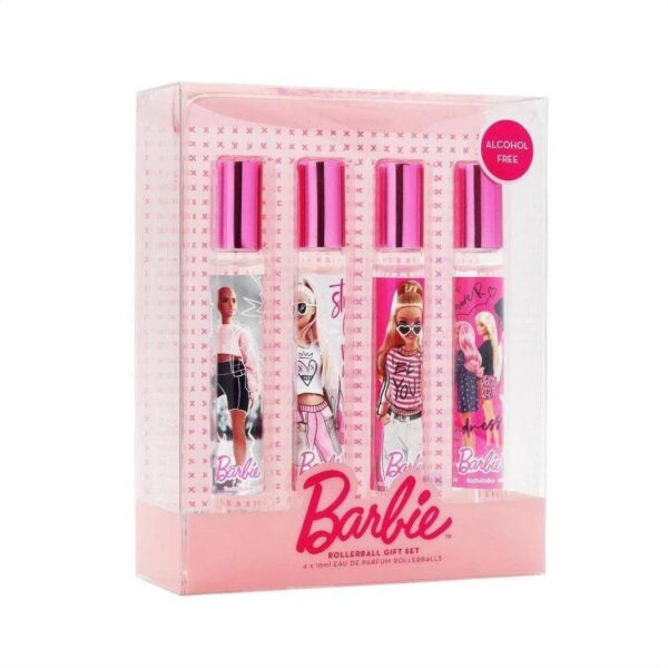 BARBIE ROLLERBALL ALCOHOL FREE GIFT SET 4 X 10ML