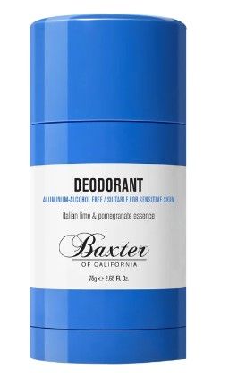BAXTER OF CALIFORNIA DEODORANT LIME & POMEGRANATE 75G