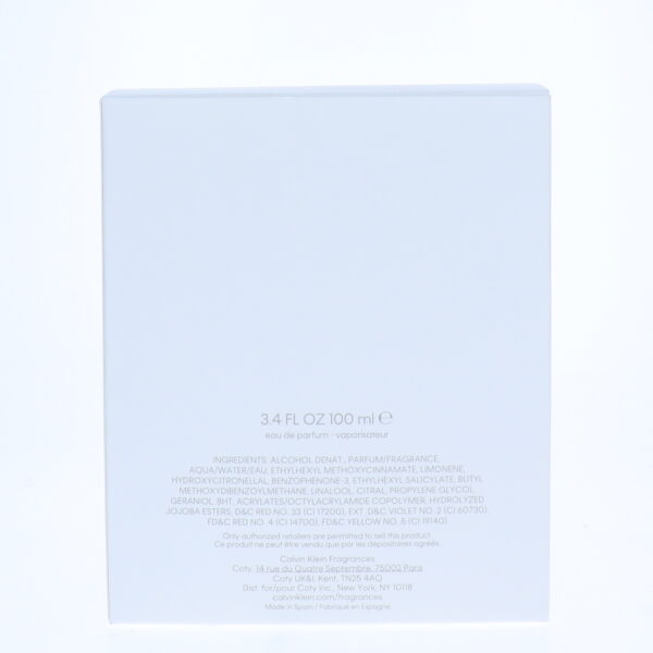 CALVIN KLEIN WOMEN EDP 100ML SPRAY