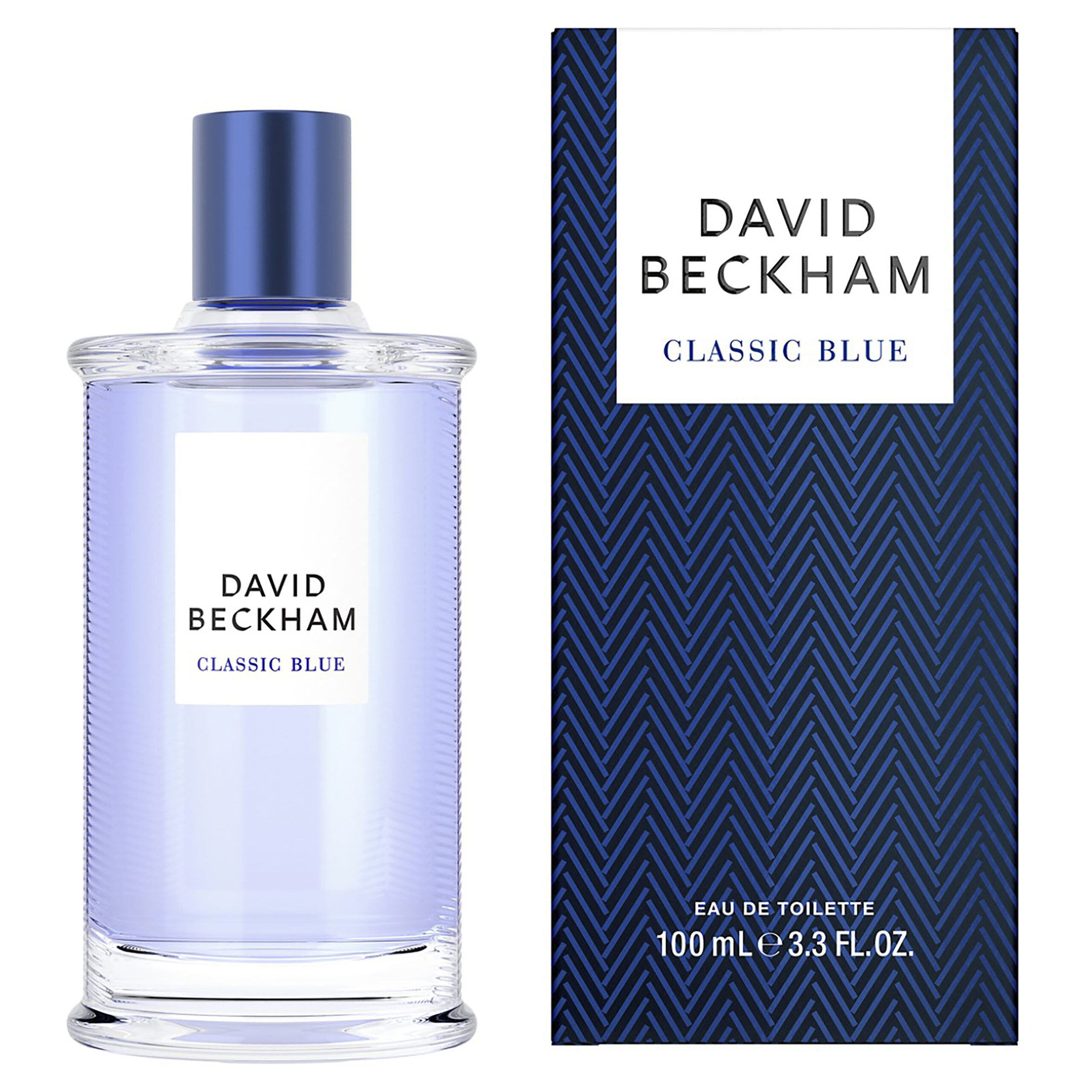 DAVID BECKHAM CLASSIC BLUE EDT 100ML SPRAY (NEW SIZE)