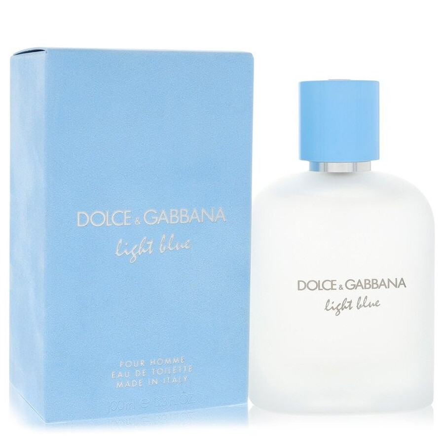 DOLCE & GABBANA LIGHT BLUE MEN EDT 100ML SPRAY (NEW SIZE)