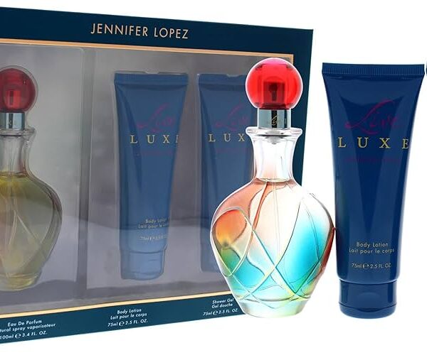 JENNIFER LOPEZ LIVE LUXE 3PC SET - EDP 100ML + 75ML BODY LOTION + 75ML SHOWER GEL