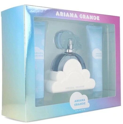 ARIANA GRANDE CLOUD 3PC SET -  EDP 100ML + BODY SOUFFLE 100ML + BATH & SHOWER GEL 100ML
