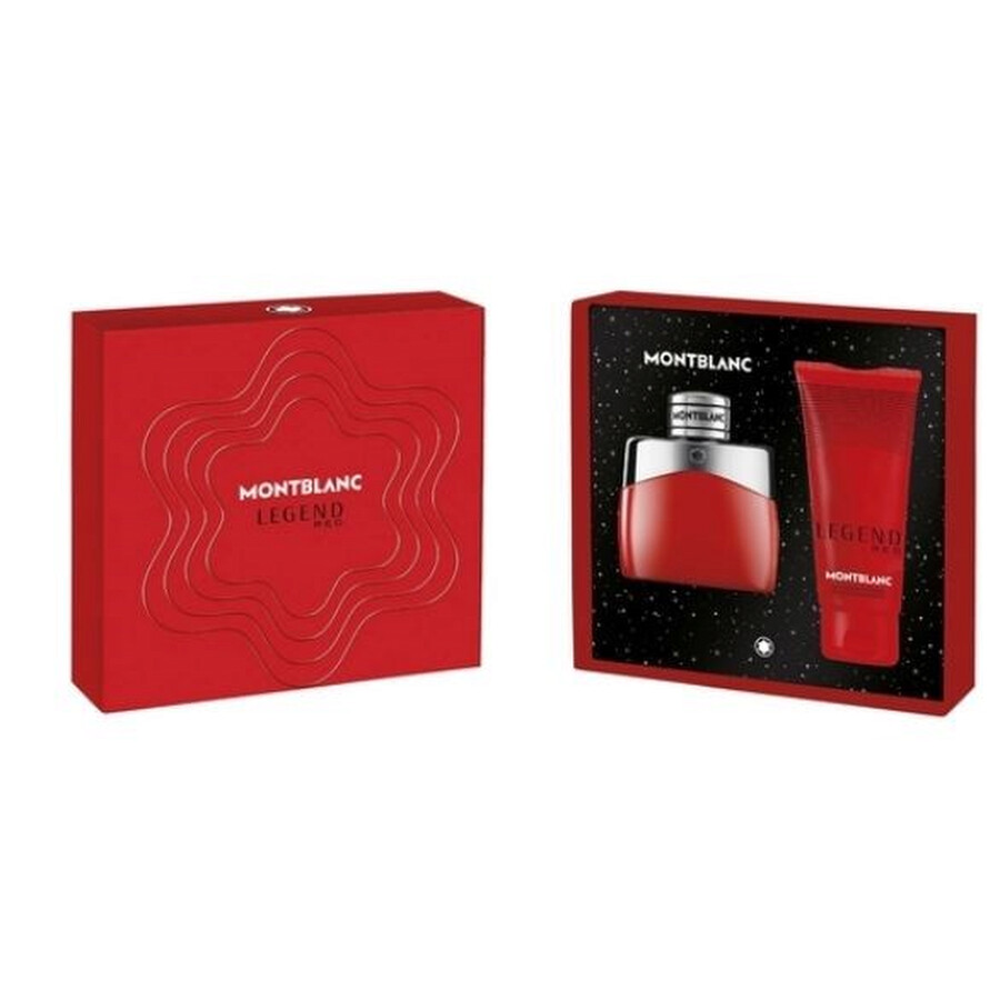 MONT BLANC LEGEND RED 2PC SET - EDP 50ML SPRAY + SHOWER GEL 100ML