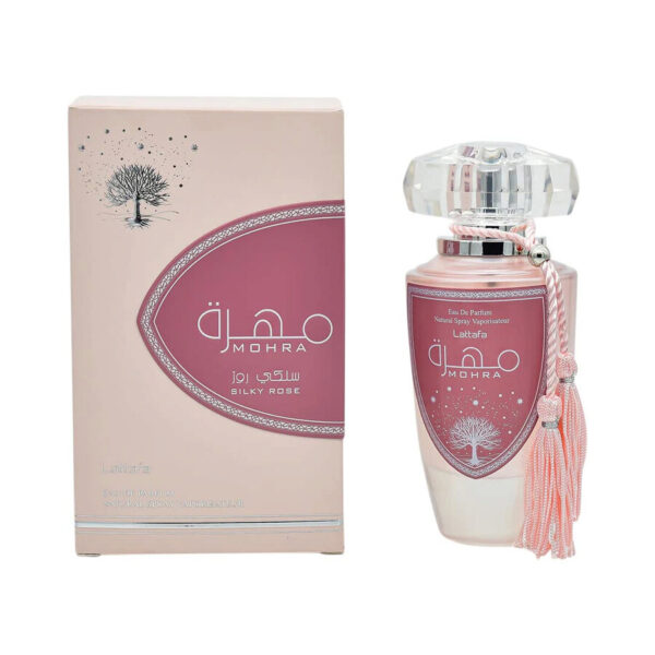 LATTAFA MOHRA SILKY ROSE EDP 100ML SPRAY