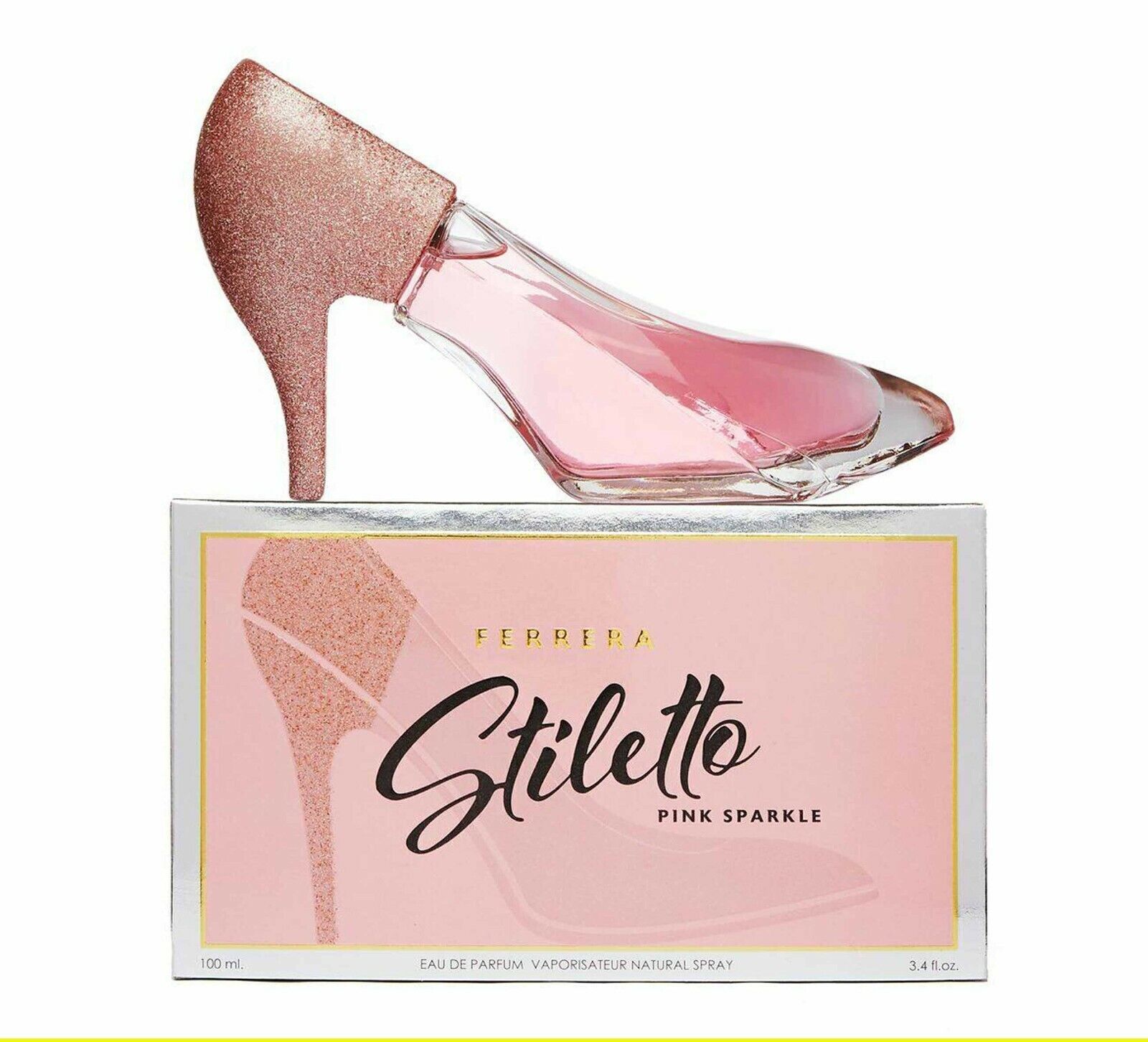 MIRAGE FERRERA STILETTO PINK SPARKLE EDP 100ML SPRAY