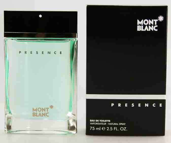 MONT BLANC PRESENCE EDT SPRAY 75ML