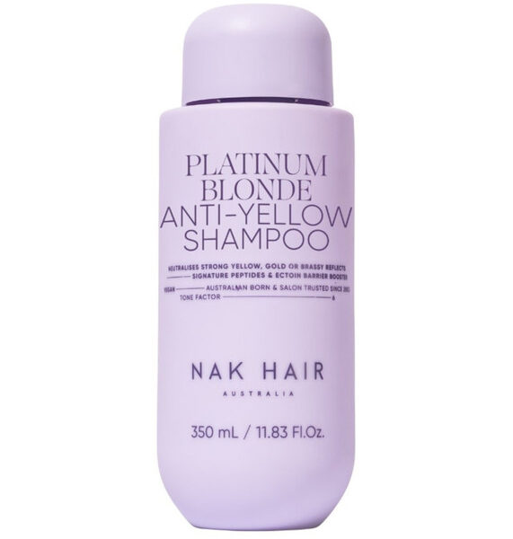 NAK SIGNATURE PLATINUM BLONDE ANTI-YELLOW SHAMPOO 350ML