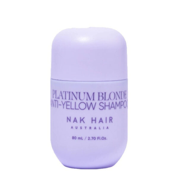 NAK SIGNATURE PLATINUM BLONDE ANTI-YELLOW SHAMPOO 80ML