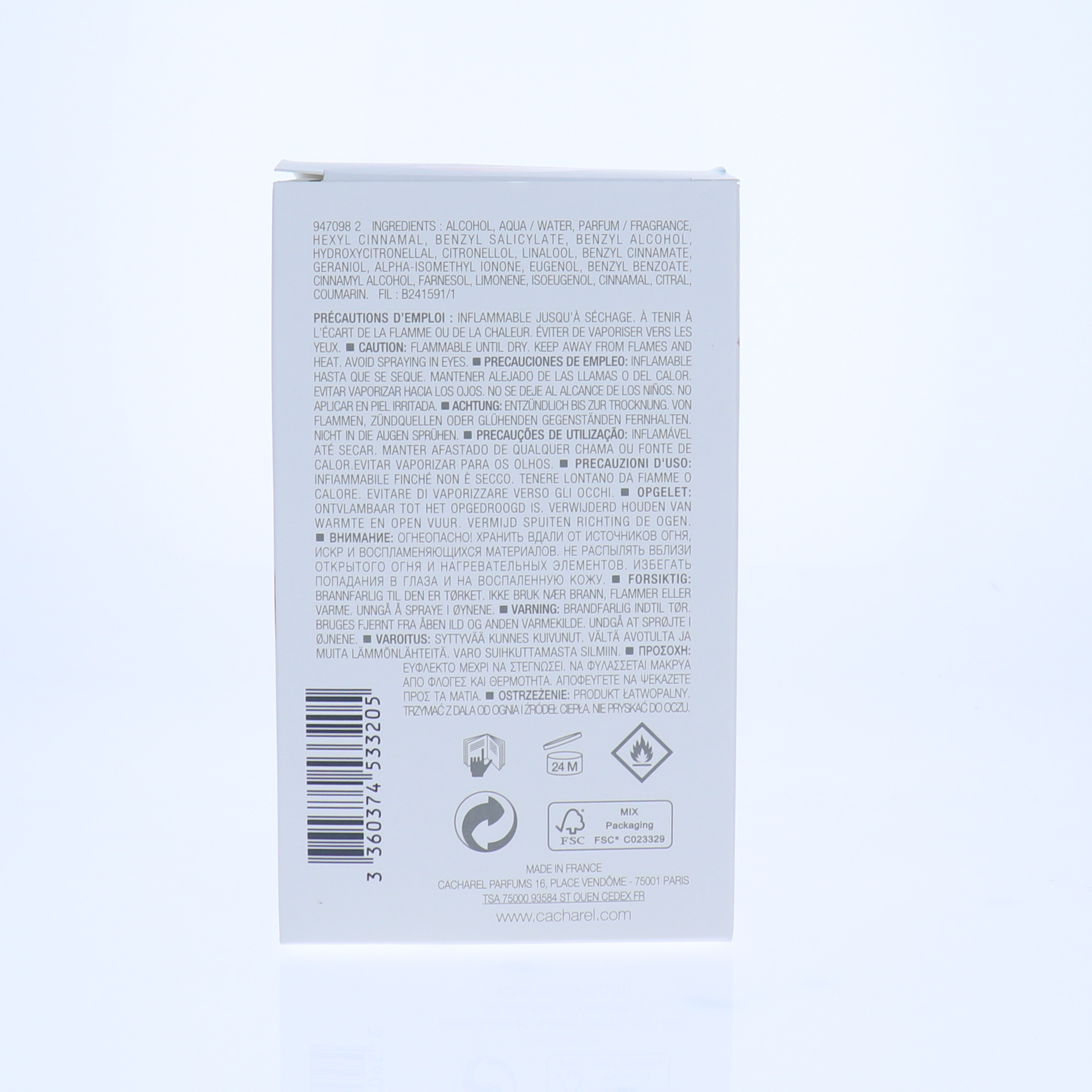 CACHAREL ANAIS ANAIS L'ORIGINAL EDT 100ML - Image 3