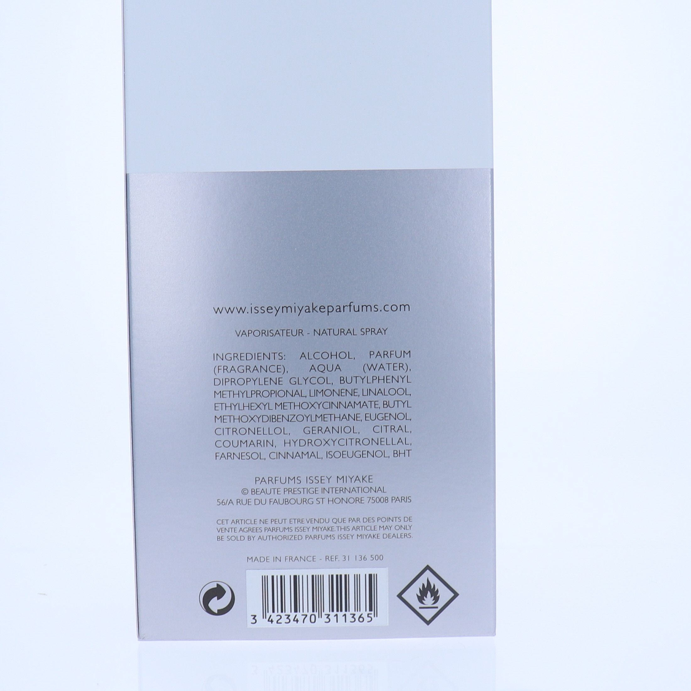 ISSEY MIYAKE L'EAU D'ISSEY POUR HOMME EDT 125ML - Image 3