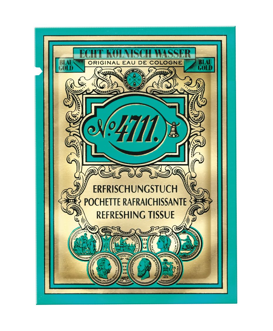 4711 ORIGINAL EAU DE COLOGNE TISSUES BOXED 10 PACK