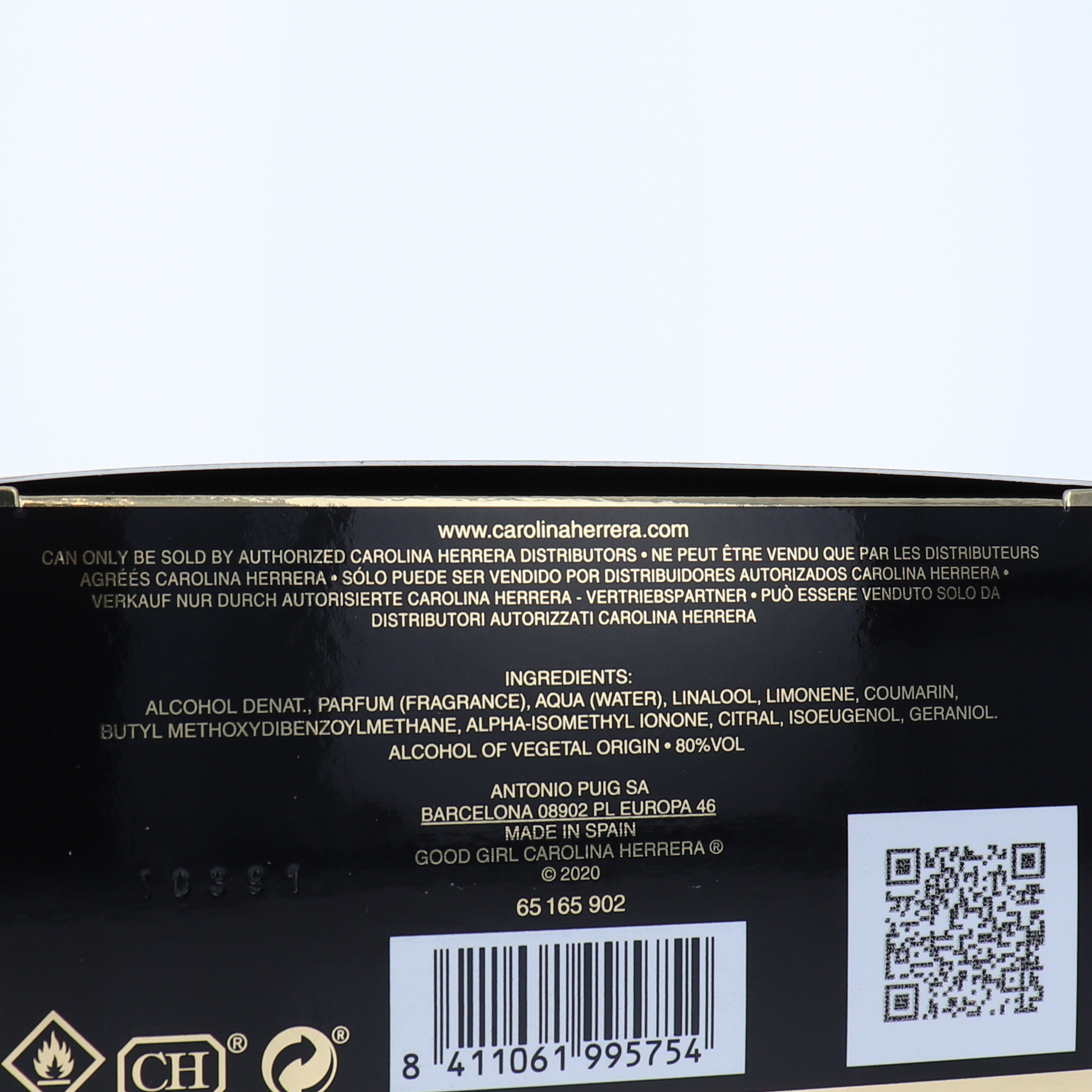 CAROLINA HERRERA VERY GOOD GIRL EDP 80ML SPRAY - Image 3