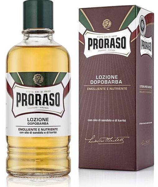 PRORASO AFTER SHAVE LOTION SANDALWOOD RED 400ML