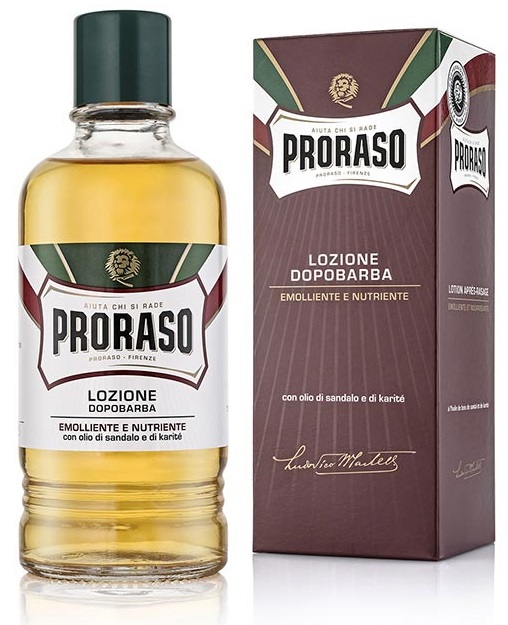 PRORASO AFTER SHAVE LOTION SANDALWOOD RED 400ML