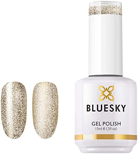 BLUESKY GOLD RUSH GEL NAIL POLISH 15ML